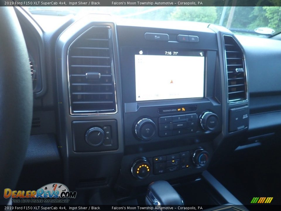 2019 Ford F150 XLT SuperCab 4x4 Ingot Silver / Black Photo #22