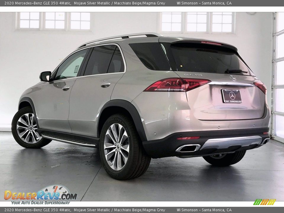 2020 Mercedes-Benz GLE 350 4Matic Mojave Silver Metallic / Macchiato Beige/Magma Grey Photo #2