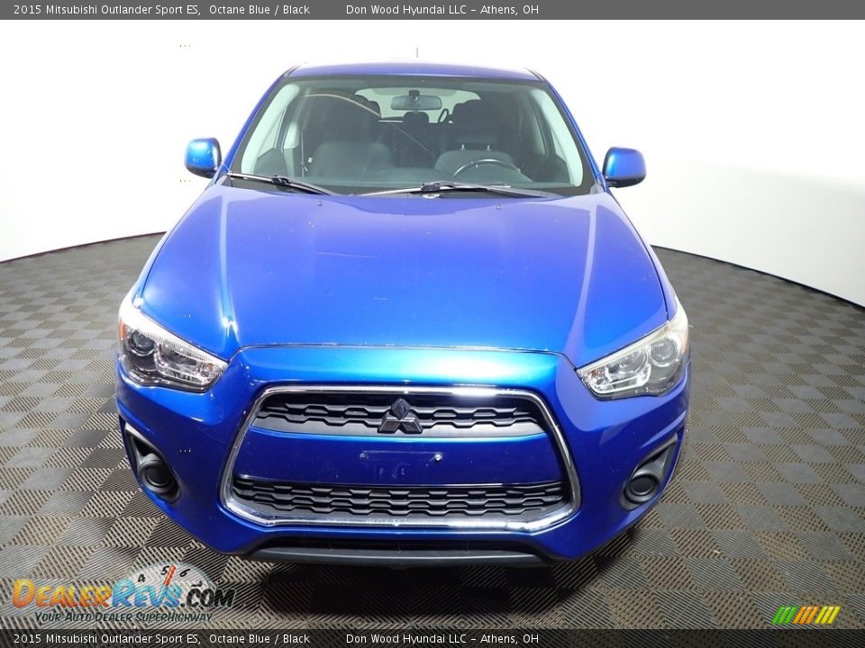 2015 Mitsubishi Outlander Sport ES Octane Blue / Black Photo #4