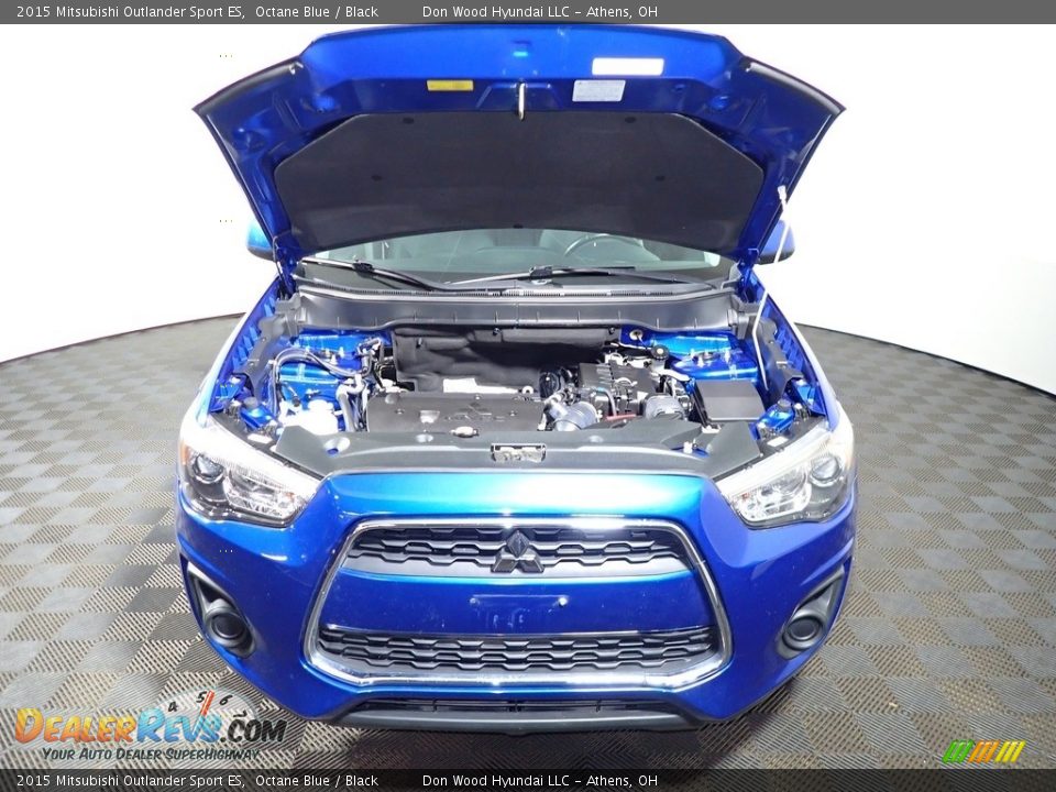 2015 Mitsubishi Outlander Sport ES Octane Blue / Black Photo #5