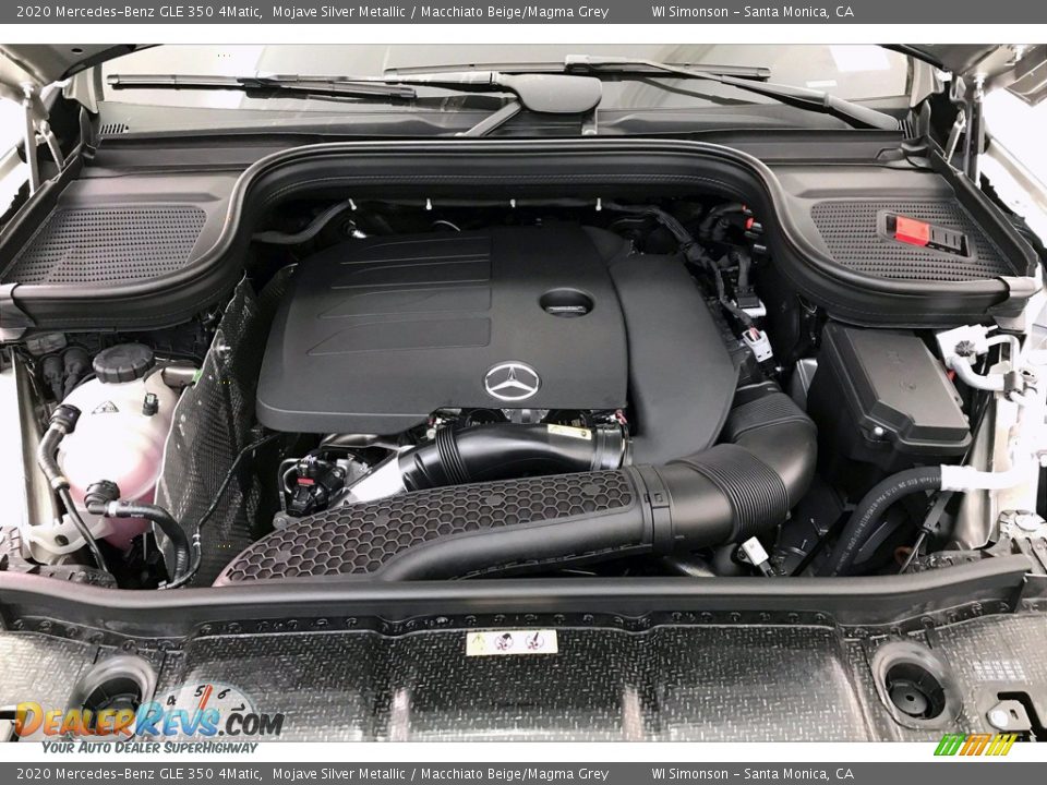 2020 Mercedes-Benz GLE 350 4Matic 2.0 Liter Turbocharged DOHC 16-Valve VVT 4 Cylinder Engine Photo #8
