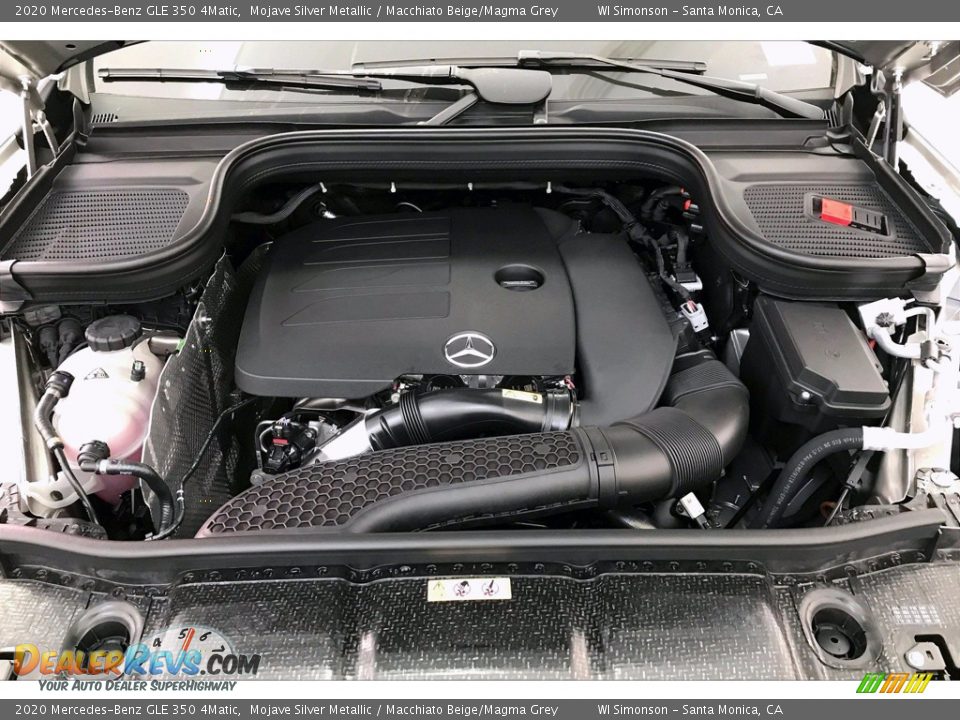 2020 Mercedes-Benz GLE 350 4Matic 2.0 Liter Turbocharged DOHC 16-Valve VVT 4 Cylinder Engine Photo #8