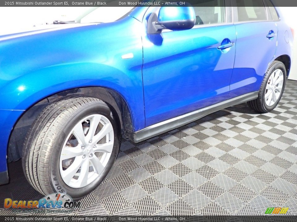 2015 Mitsubishi Outlander Sport ES Octane Blue / Black Photo #9