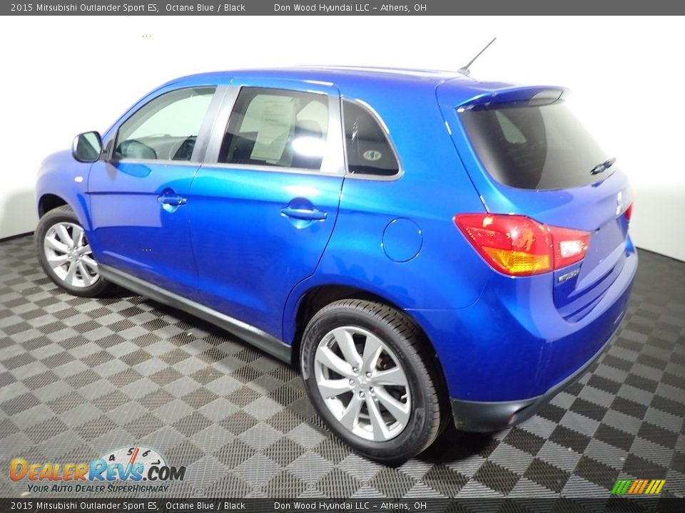 2015 Mitsubishi Outlander Sport ES Octane Blue / Black Photo #10