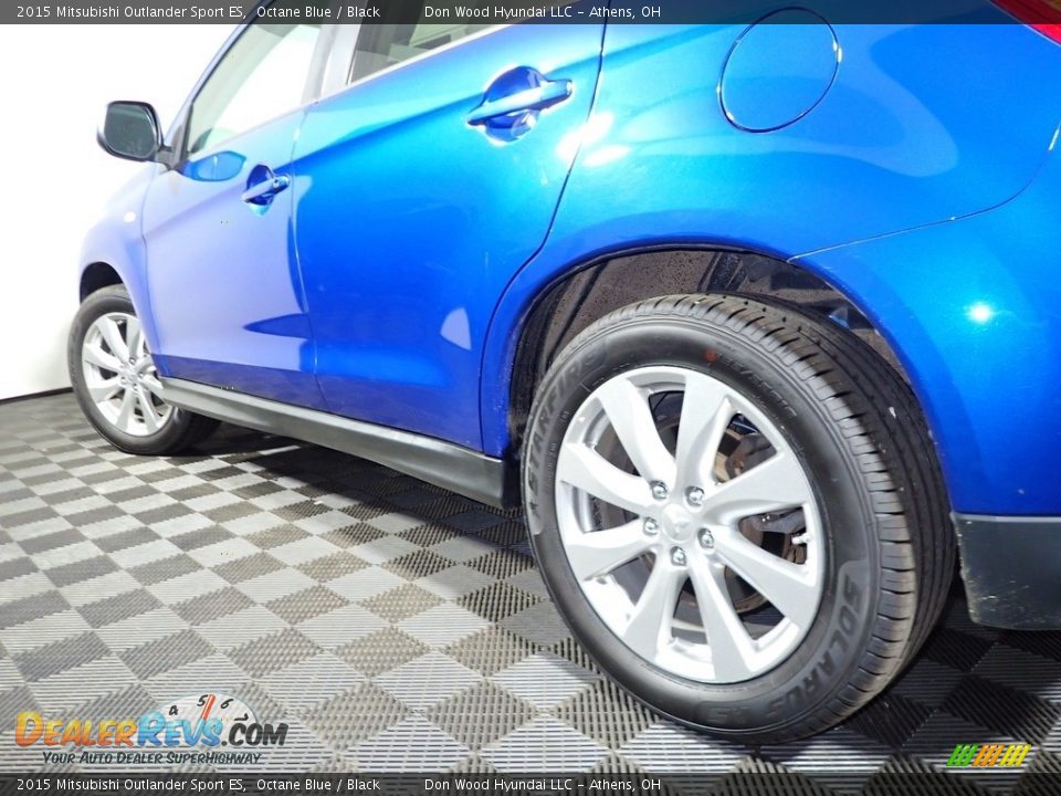 2015 Mitsubishi Outlander Sport ES Octane Blue / Black Photo #11