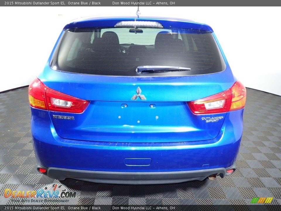 2015 Mitsubishi Outlander Sport ES Octane Blue / Black Photo #12