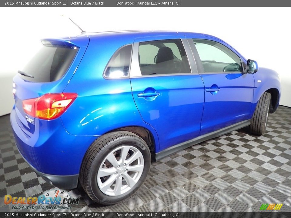 2015 Mitsubishi Outlander Sport ES Octane Blue / Black Photo #16