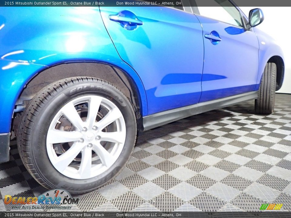 2015 Mitsubishi Outlander Sport ES Octane Blue / Black Photo #17