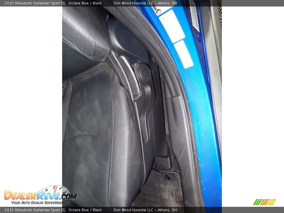 2015 Mitsubishi Outlander Sport ES Octane Blue / Black Photo #19