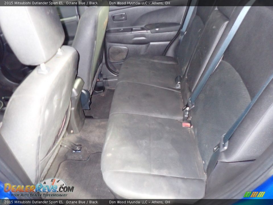 2015 Mitsubishi Outlander Sport ES Octane Blue / Black Photo #22