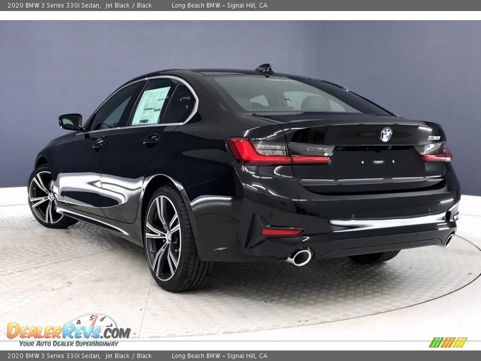 2020 BMW 3 Series 330i Sedan Jet Black / Black Photo #2
