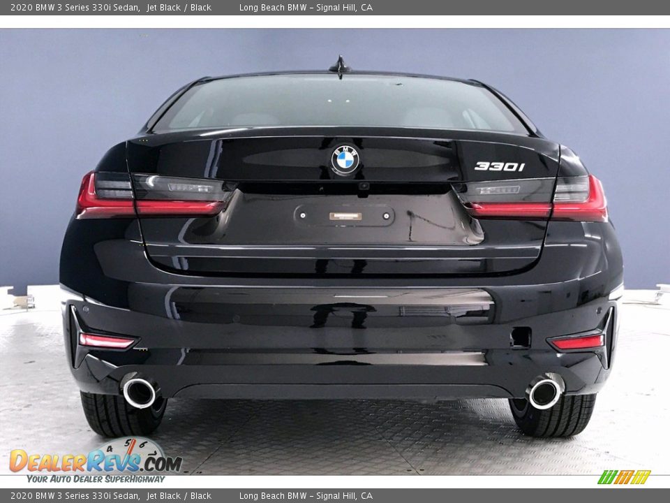 2020 BMW 3 Series 330i Sedan Jet Black / Black Photo #3
