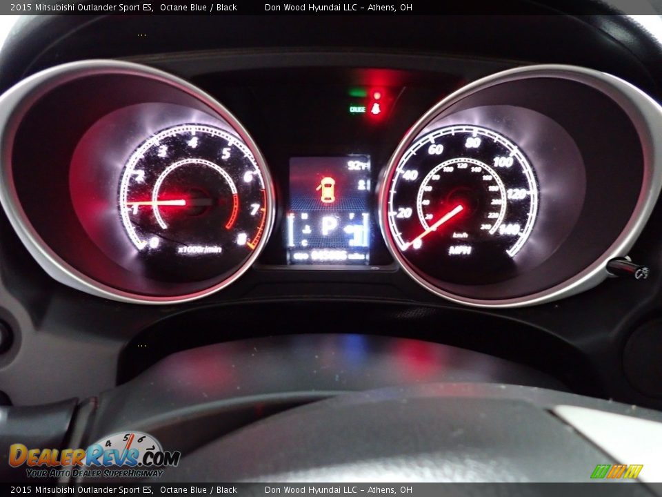 2015 Mitsubishi Outlander Sport ES Octane Blue / Black Photo #28