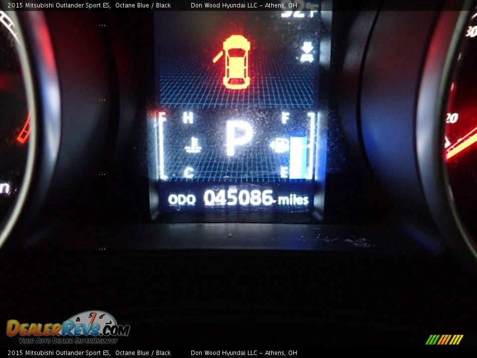 2015 Mitsubishi Outlander Sport ES Octane Blue / Black Photo #29