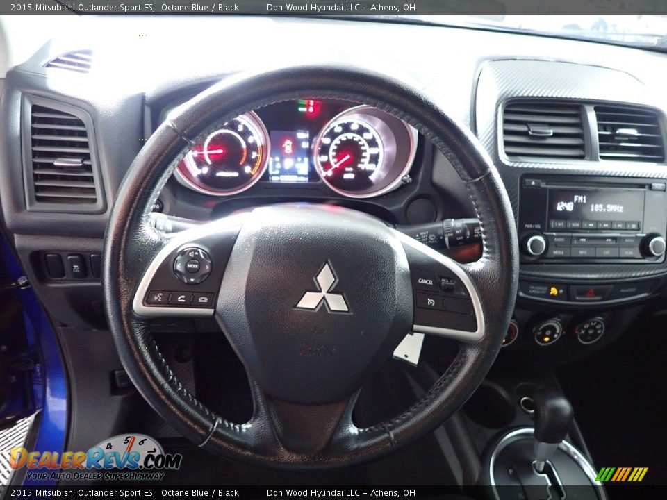 2015 Mitsubishi Outlander Sport ES Octane Blue / Black Photo #30