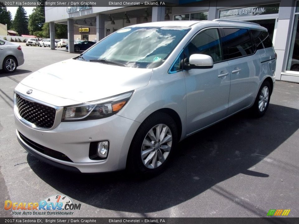 Bright Silver 2017 Kia Sedona EX Photo #1