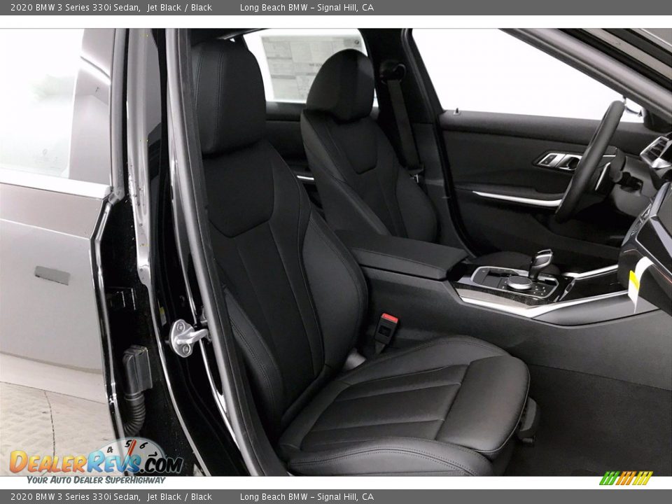 2020 BMW 3 Series 330i Sedan Jet Black / Black Photo #7