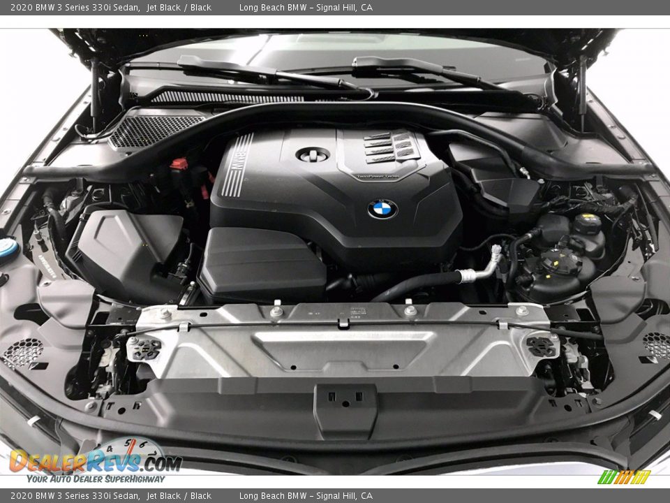 2020 BMW 3 Series 330i Sedan Jet Black / Black Photo #8