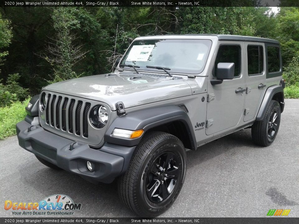 2020 Jeep Wrangler Unlimited Altitude 4x4 Sting-Gray / Black Photo #2