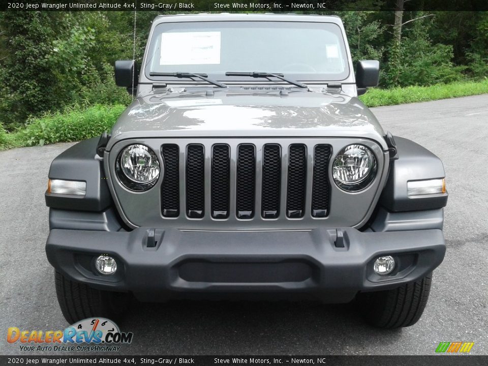 2020 Jeep Wrangler Unlimited Altitude 4x4 Sting-Gray / Black Photo #3