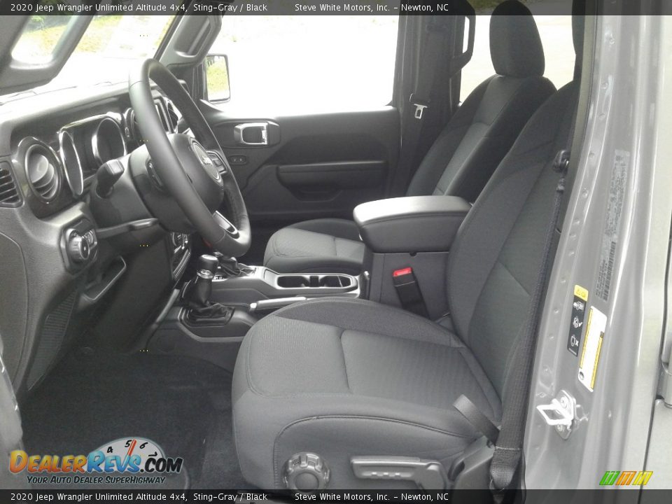 2020 Jeep Wrangler Unlimited Altitude 4x4 Sting-Gray / Black Photo #9