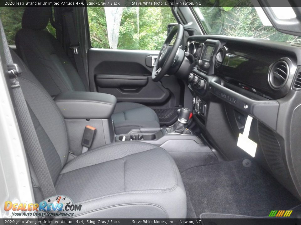 2020 Jeep Wrangler Unlimited Altitude 4x4 Sting-Gray / Black Photo #16