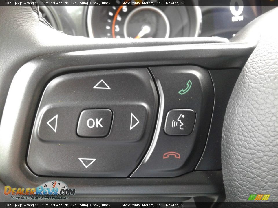 2020 Jeep Wrangler Unlimited Altitude 4x4 Sting-Gray / Black Photo #17