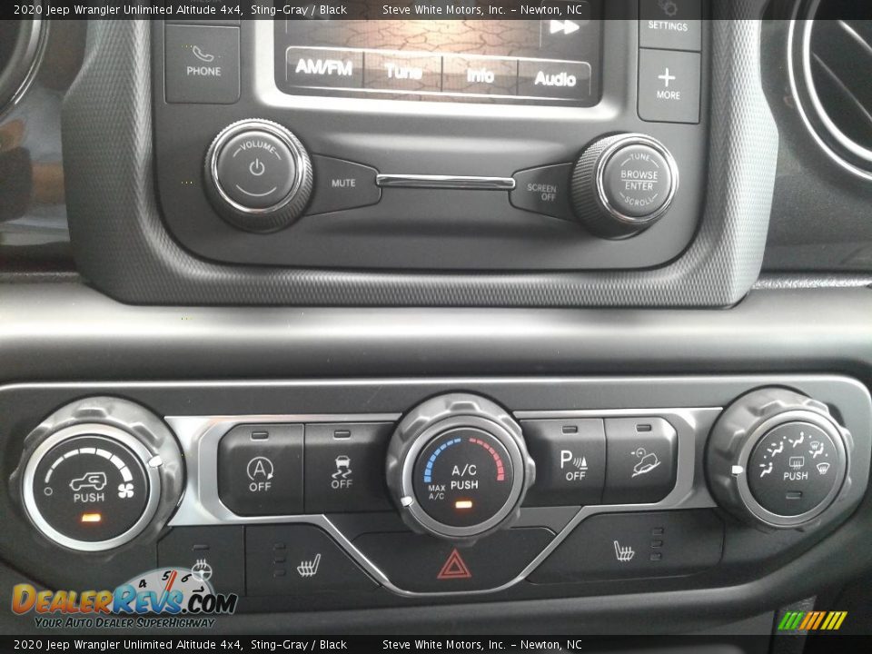 2020 Jeep Wrangler Unlimited Altitude 4x4 Sting-Gray / Black Photo #22