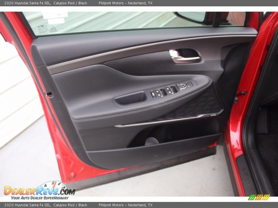 2020 Hyundai Santa Fe SEL Calypso Red / Black Photo #9