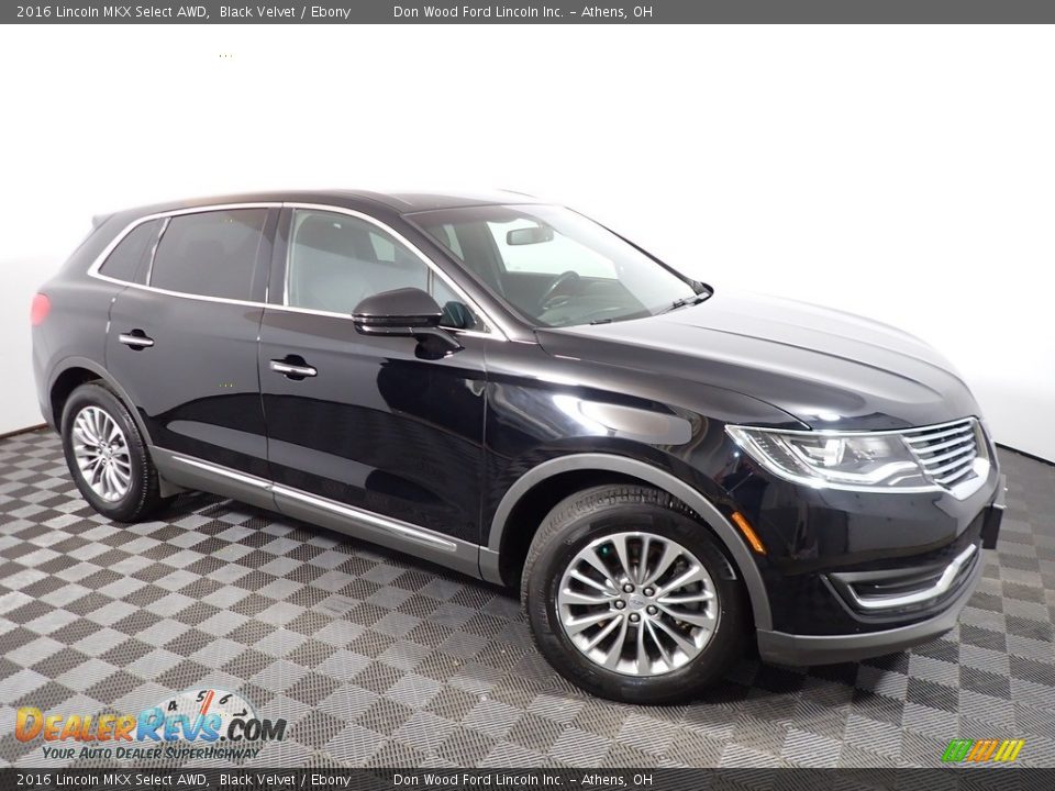 2016 Lincoln MKX Select AWD Black Velvet / Ebony Photo #2