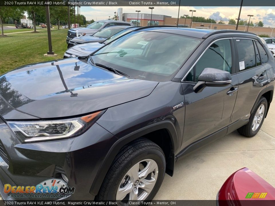 2020 Toyota RAV4 XLE AWD Hybrid Magnetic Gray Metallic / Black Photo #1