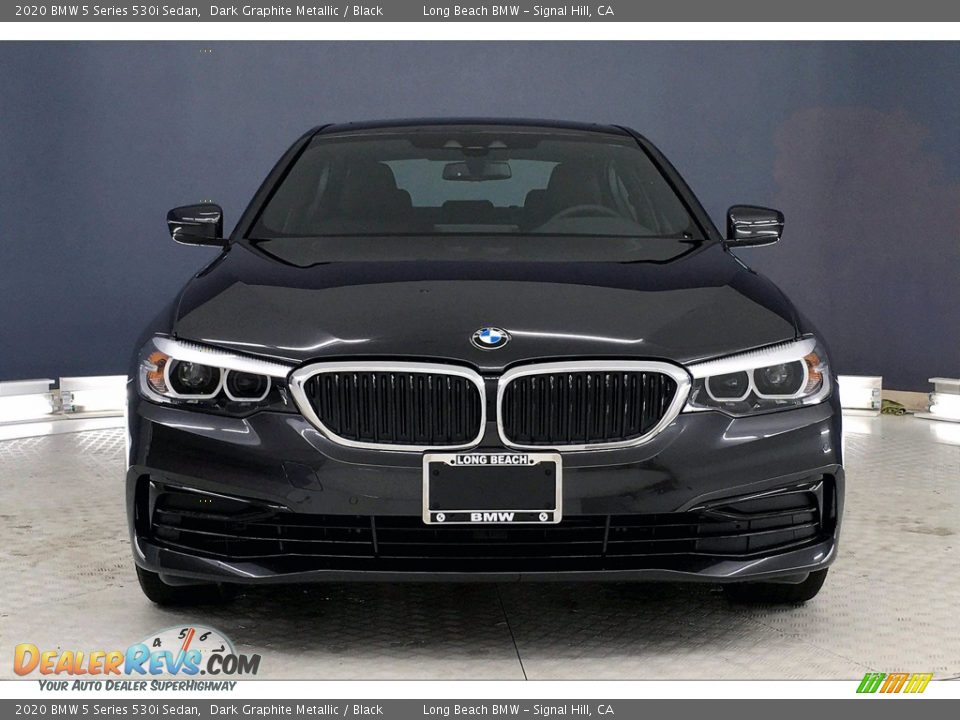 2020 BMW 5 Series 530i Sedan Dark Graphite Metallic / Black Photo #2