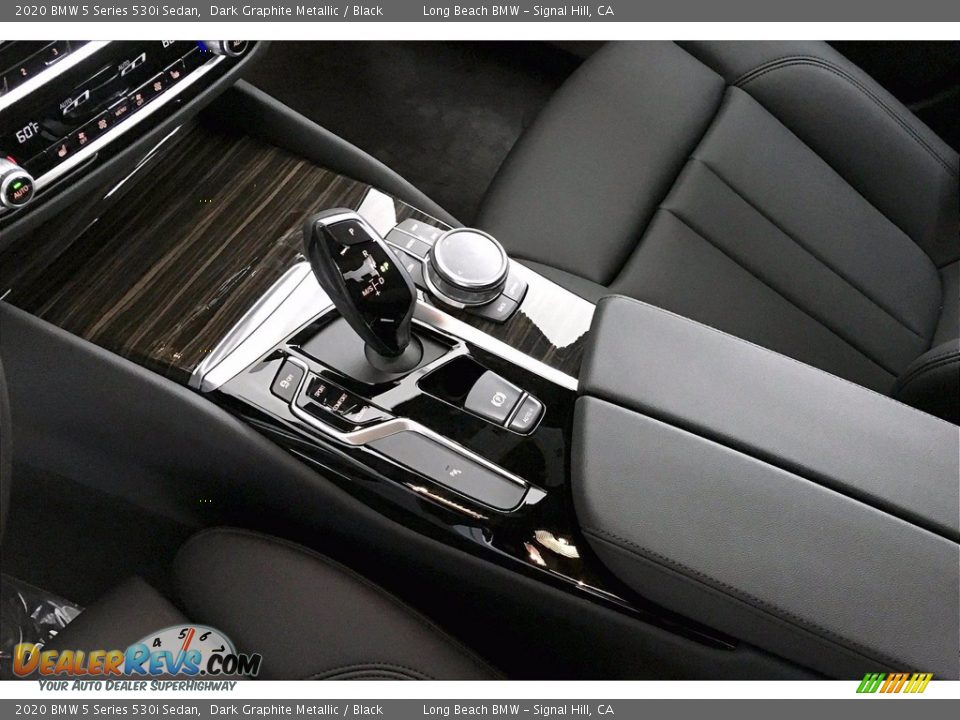 2020 BMW 5 Series 530i Sedan Dark Graphite Metallic / Black Photo #8