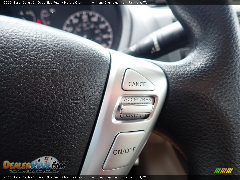 2016 Nissan Sentra S Steering Wheel Photo #18