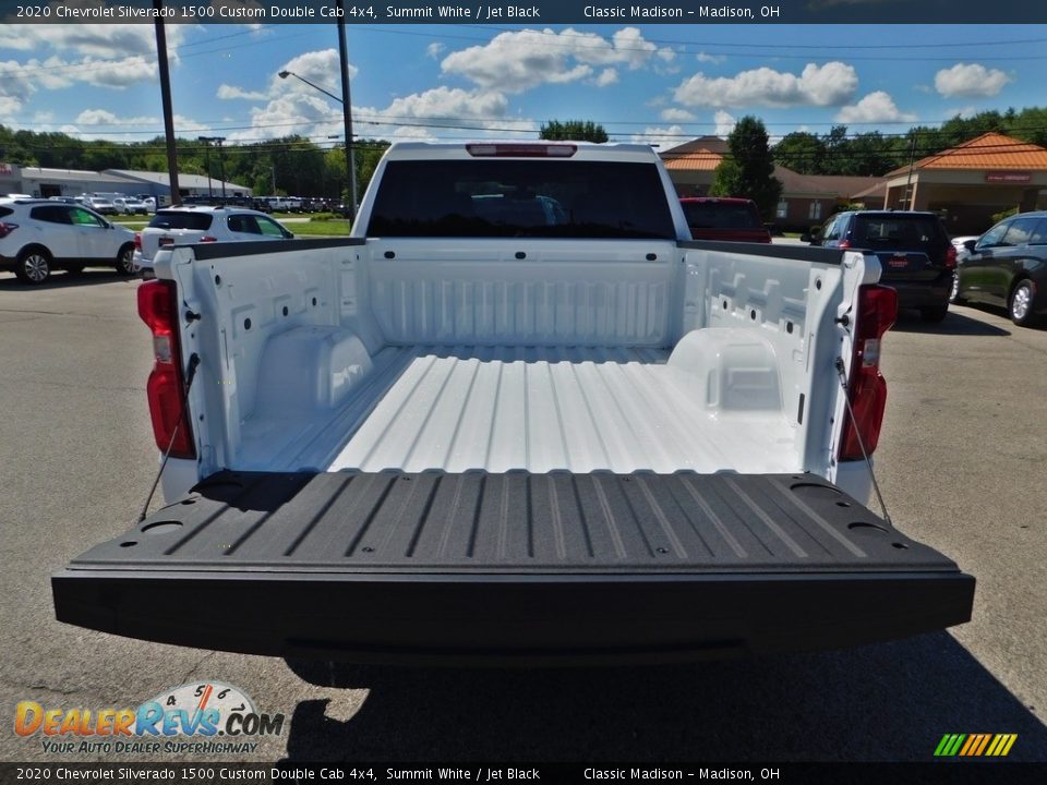 2020 Chevrolet Silverado 1500 Custom Double Cab 4x4 Summit White / Jet Black Photo #9