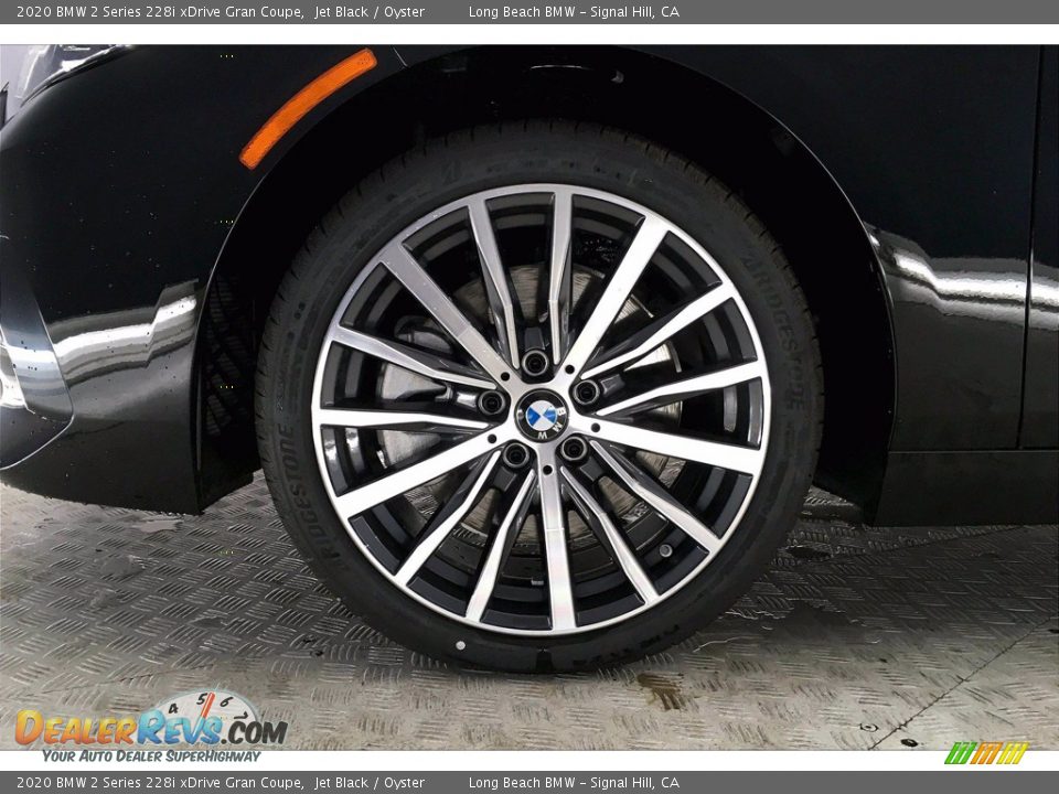 2020 BMW 2 Series 228i xDrive Gran Coupe Jet Black / Oyster Photo #12