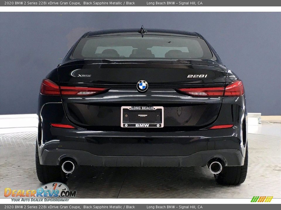 2020 BMW 2 Series 228i xDrive Gran Coupe Black Sapphire Metallic / Black Photo #4