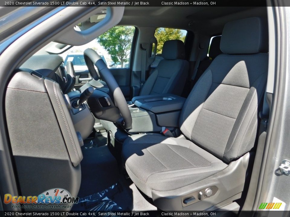 2020 Chevrolet Silverado 1500 LT Double Cab 4x4 Satin Steel Metallic / Jet Black Photo #2
