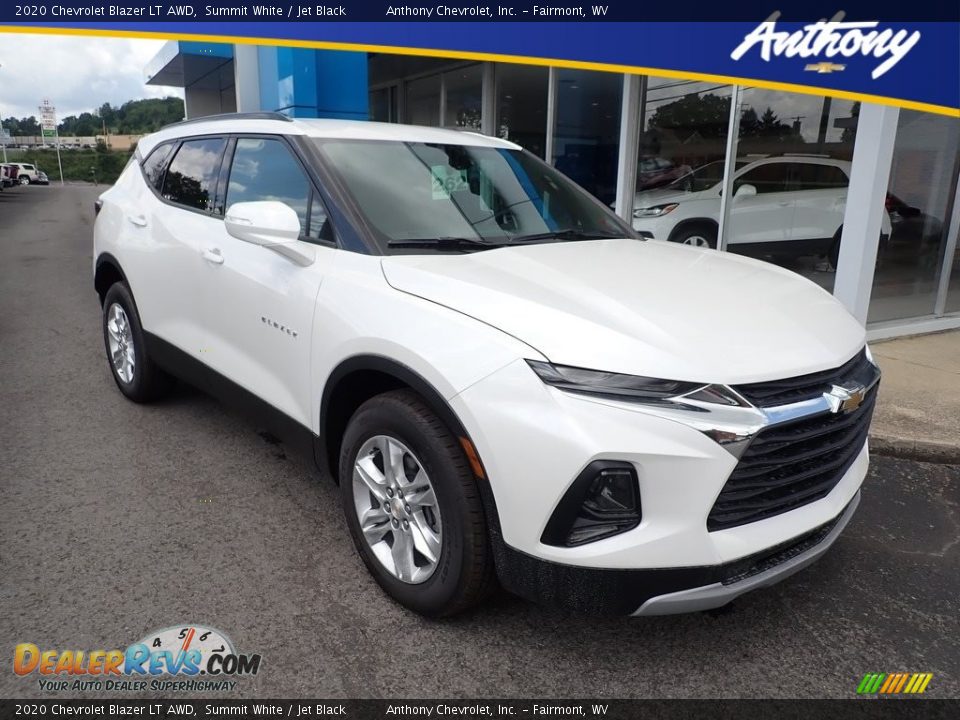 2020 Chevrolet Blazer LT AWD Summit White / Jet Black Photo #1