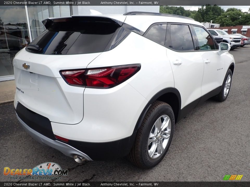 2020 Chevrolet Blazer LT AWD Summit White / Jet Black Photo #4