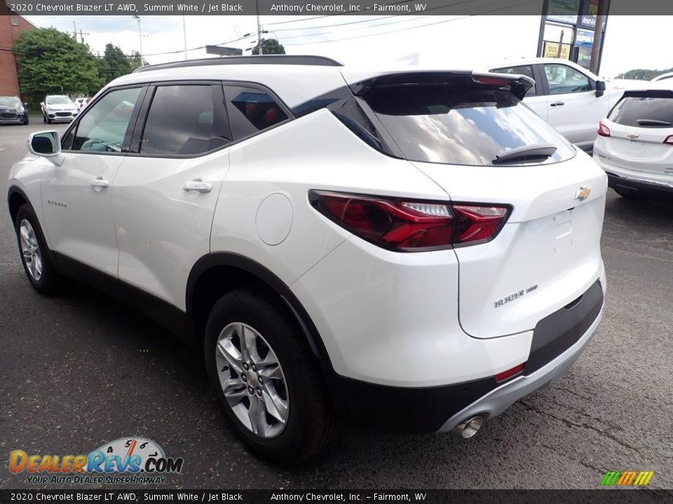 2020 Chevrolet Blazer LT AWD Summit White / Jet Black Photo #6