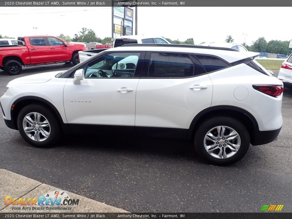 2020 Chevrolet Blazer LT AWD Summit White / Jet Black Photo #7