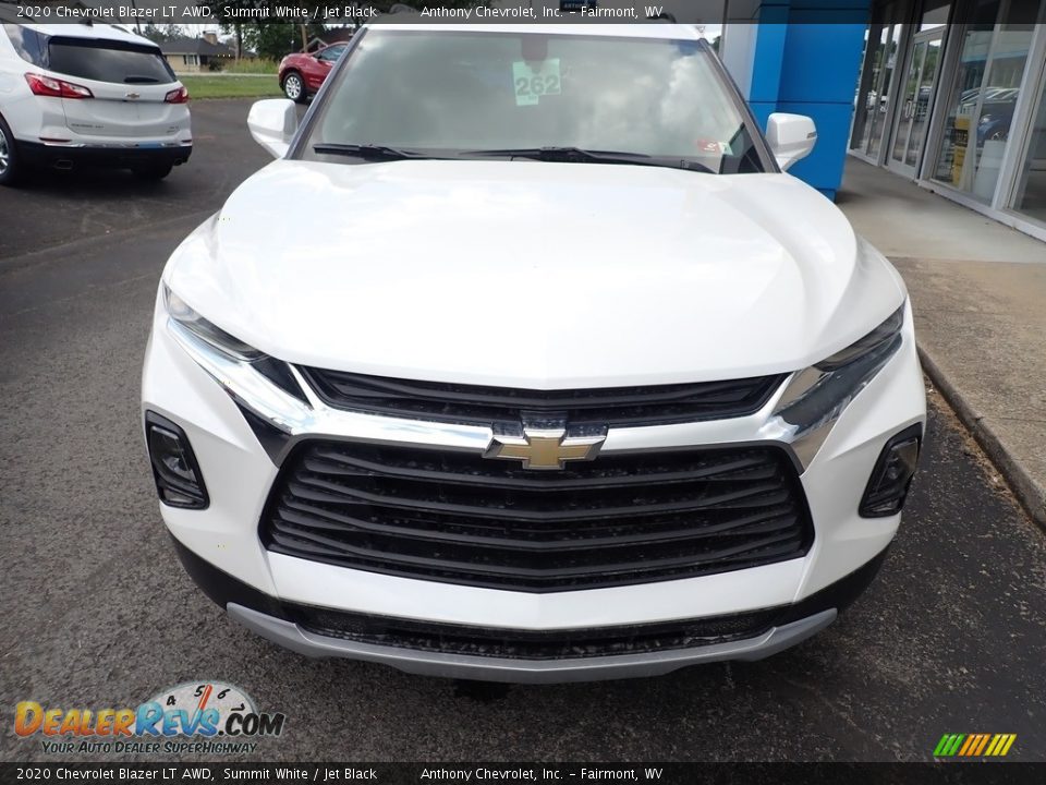 2020 Chevrolet Blazer LT AWD Summit White / Jet Black Photo #9