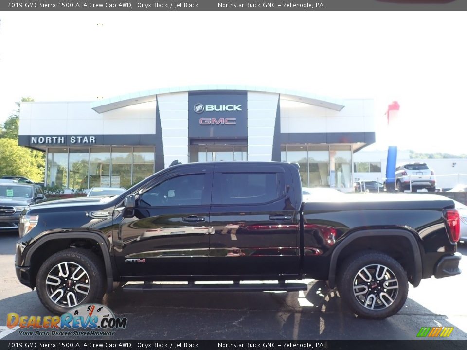 2019 GMC Sierra 1500 AT4 Crew Cab 4WD Onyx Black / Jet Black Photo #1