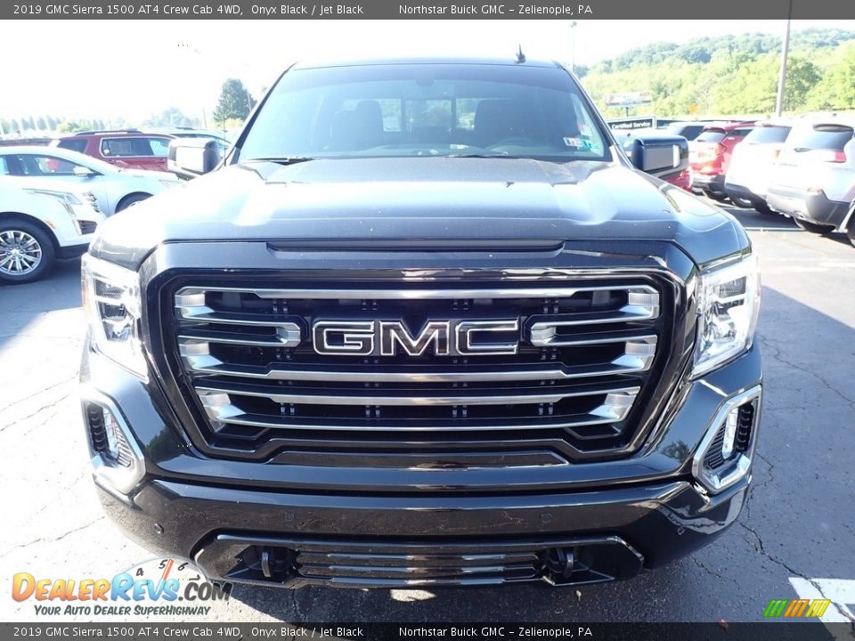 2019 GMC Sierra 1500 AT4 Crew Cab 4WD Onyx Black / Jet Black Photo #3