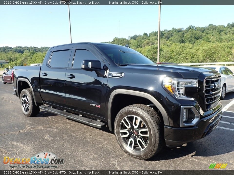 2019 GMC Sierra 1500 AT4 Crew Cab 4WD Onyx Black / Jet Black Photo #4