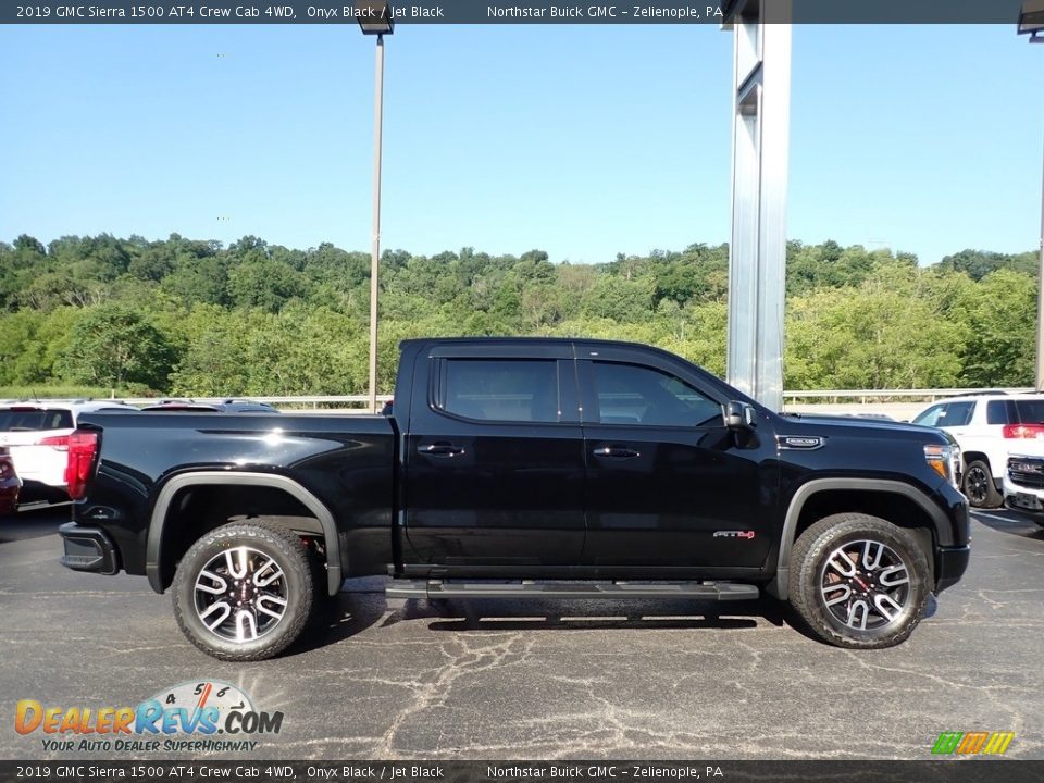 2019 GMC Sierra 1500 AT4 Crew Cab 4WD Onyx Black / Jet Black Photo #5