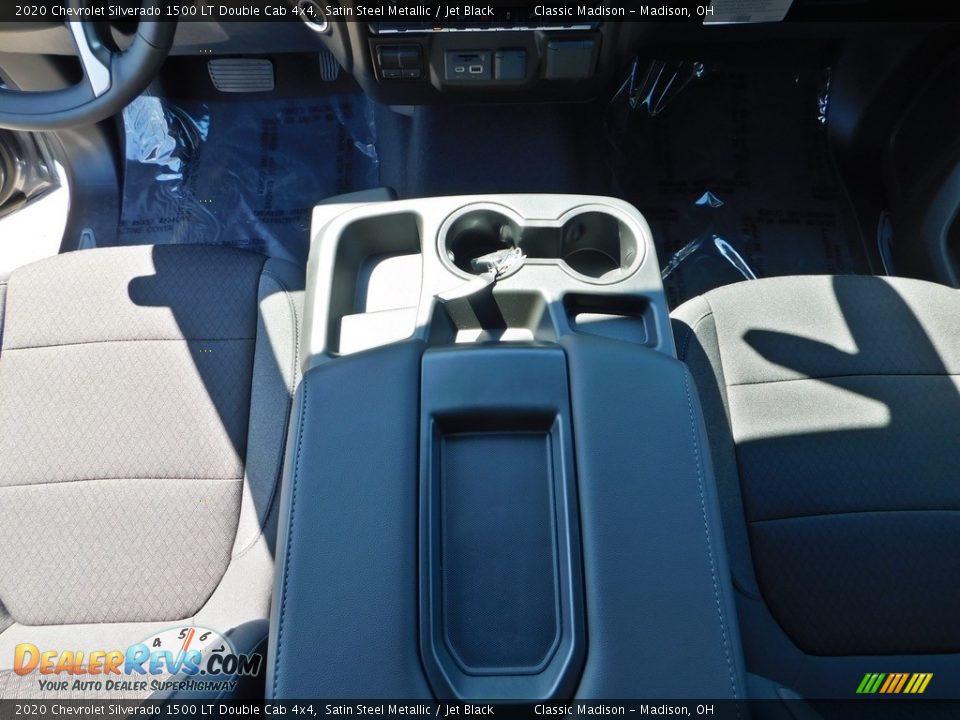2020 Chevrolet Silverado 1500 LT Double Cab 4x4 Satin Steel Metallic / Jet Black Photo #25