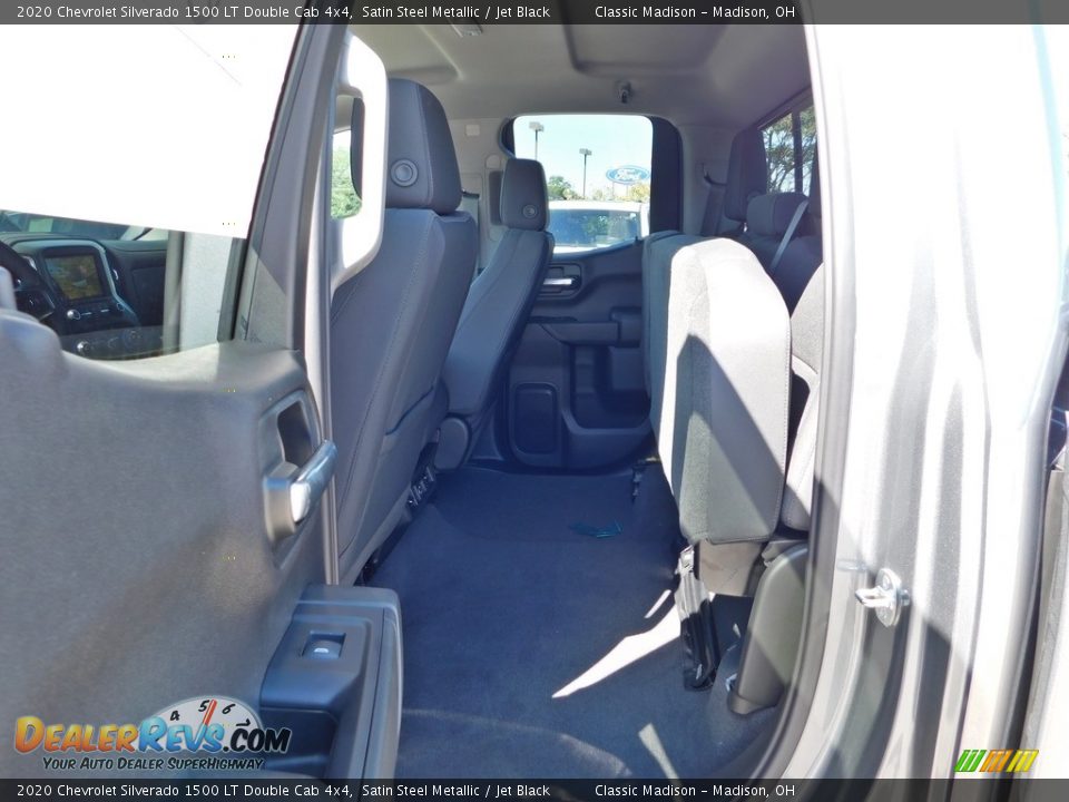 2020 Chevrolet Silverado 1500 LT Double Cab 4x4 Satin Steel Metallic / Jet Black Photo #27
