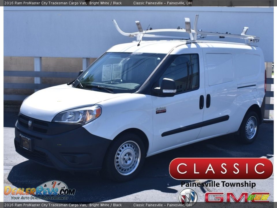 2016 Ram ProMaster City Tradesman Cargo Van Bright White / Black Photo #1